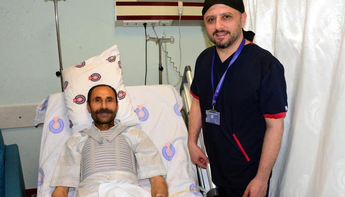 Aort gemisi genişletildi, 6 saatlik ameliyatla sağlığını geri kazandı