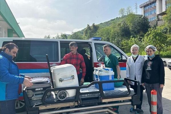 Giresun’da serebral ölümü gerçekleşen kişinin organları 3 kişi için umuttu