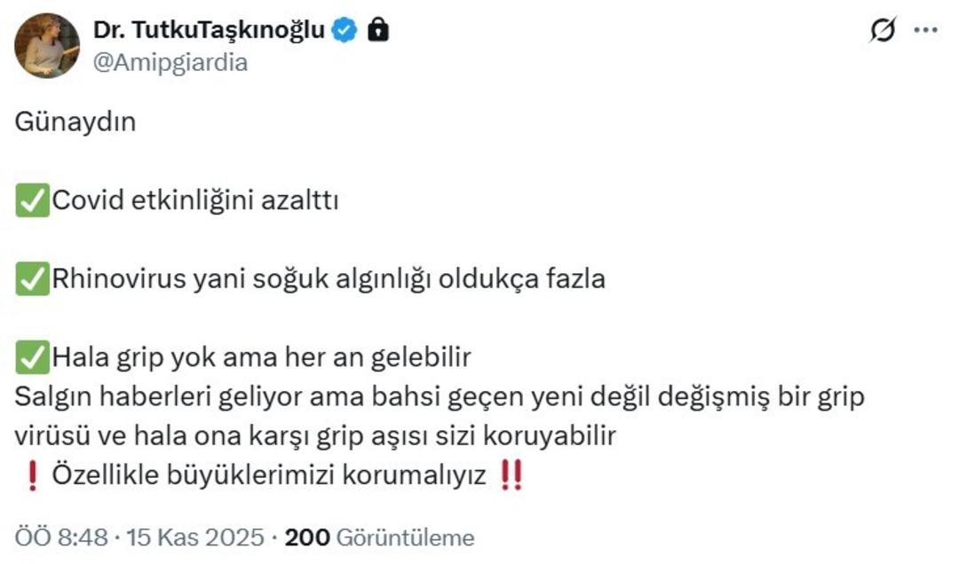 Salgın haberleri geliyor!