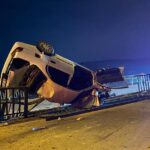 Köprüde korkunç kaza: 1 kişi hayatını kaybetti, 3 yaralı